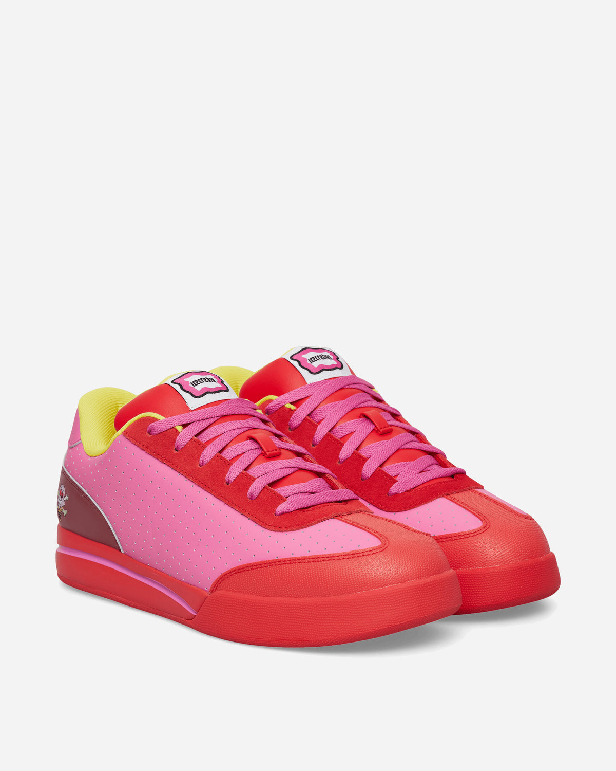 Reebok Bbc Ice Cream Board Flip Red/Pink/Yellow Sneakers Low 100267090 620