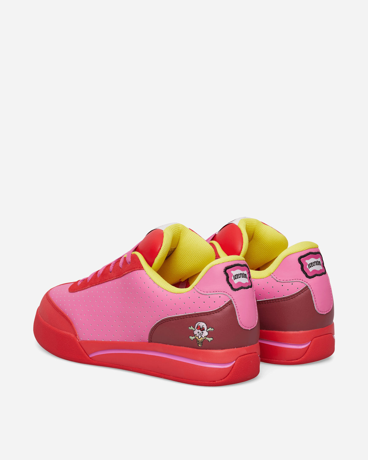 Reebok Bbc Ice Cream Board Flip Red/Pink/Yellow Sneakers Low 100267090 620