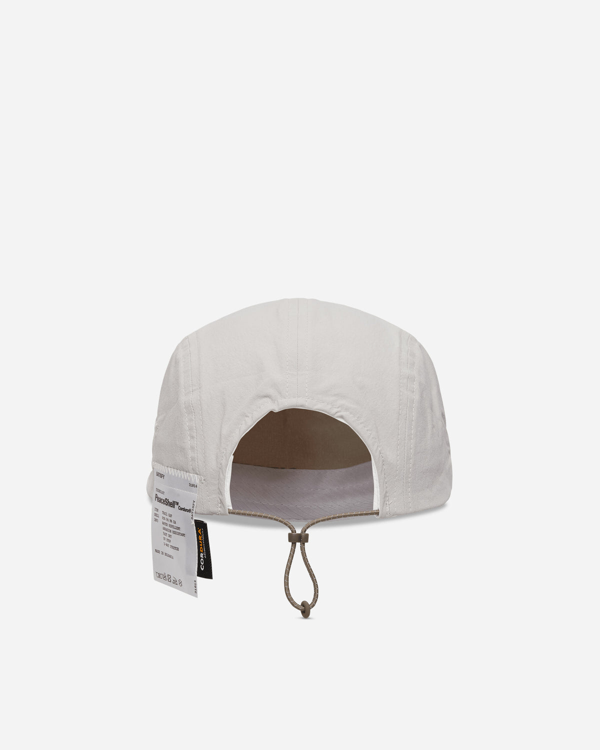 Satisfy Peaceshell Cordura Trail Cap Light Grey Hats Caps 31014 80101