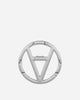Slam Jam Chaos Is Order Logo Carabiner Silver Small Accessories Keychains BBUW202OT01 GRY0002