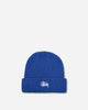 Stüssy Basic Cuff Beanie True Blue Hats Beanies 1321262SJ 2788