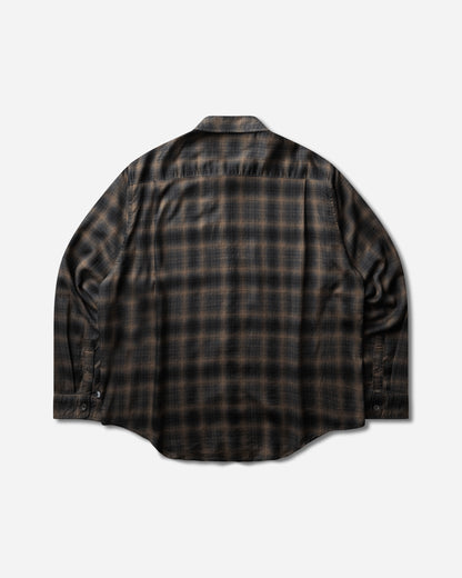 Stüssy Matthew Plaid Shirt Sd Brown Shirts Longsleeve Shirt 1110368SJ 1001