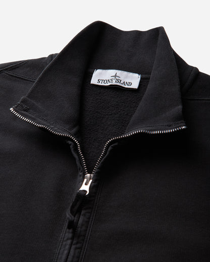 Stone Island Zip Up Cardigan Black Knitwears Cardigans L2S156100066S0A20 V0029
