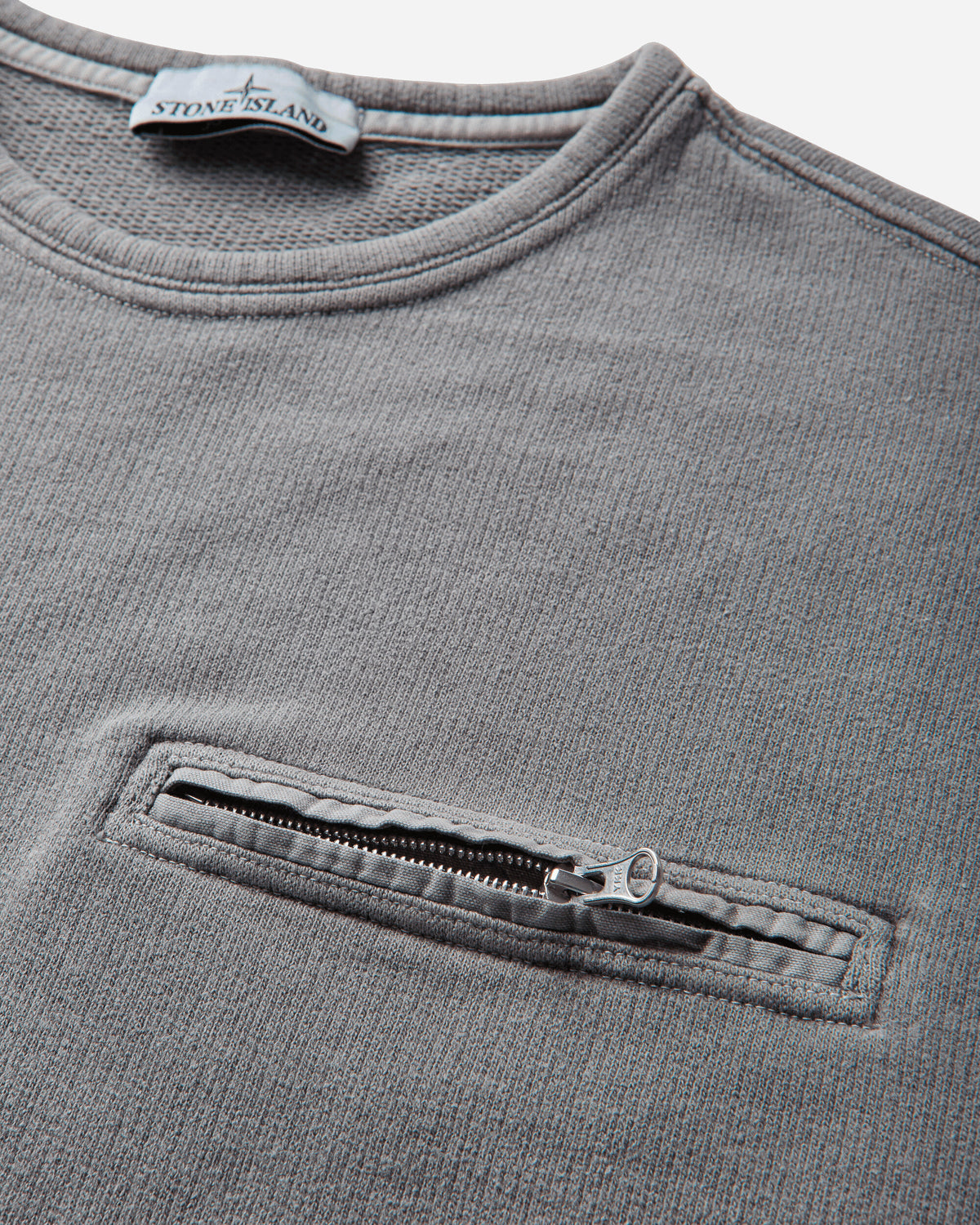 Stone Island Sweatshirt Gray Knitwears Sweaters L2S156100028S00T7 V0060