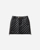Thug Club Wmns Angels Quilted Short Skirt Black Skirts Mini TC25SK2001 BLACK