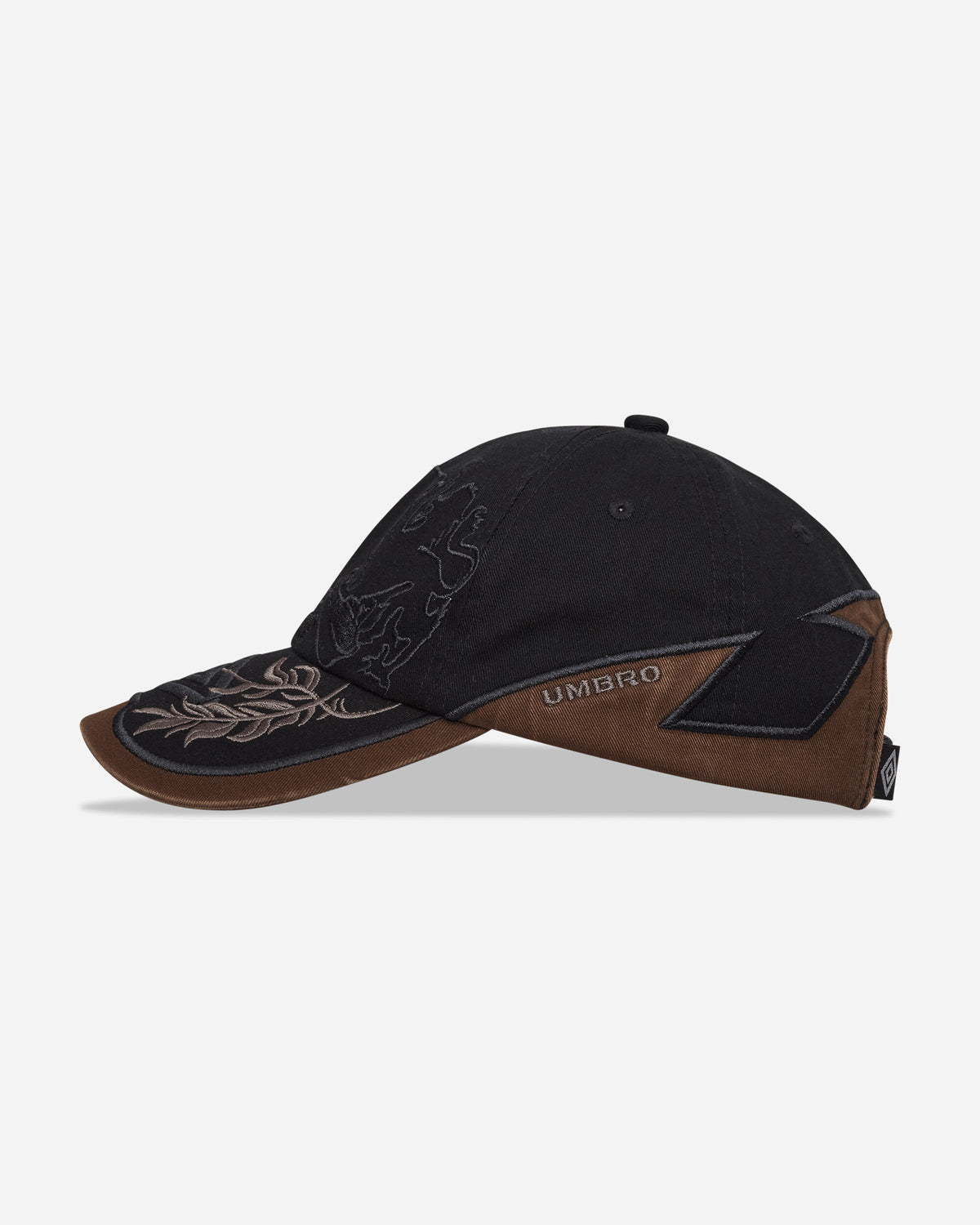 Umbro Laurel Cap Brown Black Hats Caps UBMW292FA56 BRW0050