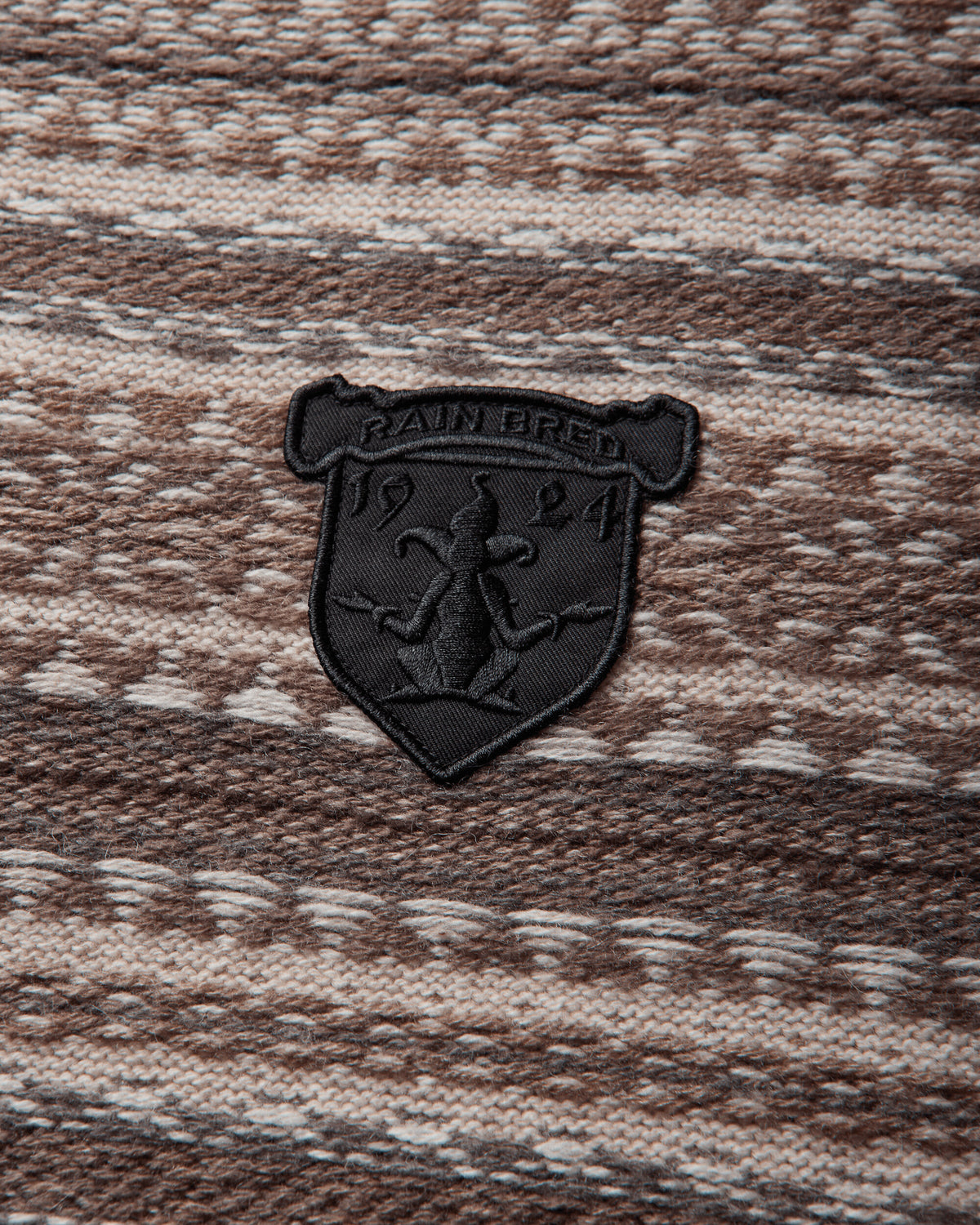 Umbro Fair Isle Crest Crew Greige Knitwears Sweaters UBMW0654YA27 GRY0063
