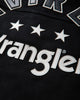 Wrangler Trucker Jacket Black Coats and Jackets Leather Jackets 112391331 BLACK