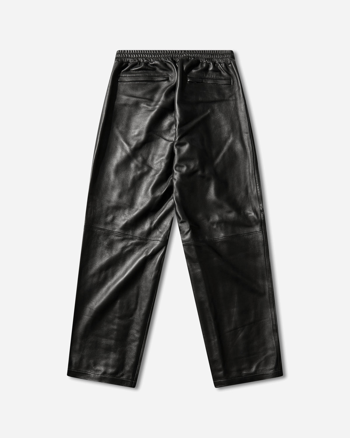 Y-3 A Leather Tp Black Pants Track Pants KR6274 001