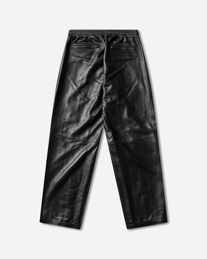 Y-3 A Leather Tp Black Pants Track Pants KR6274 001
