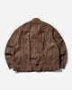 sacai Denim Jacket Brown Coats and Jackets Denim Jackets 25-03751M 601