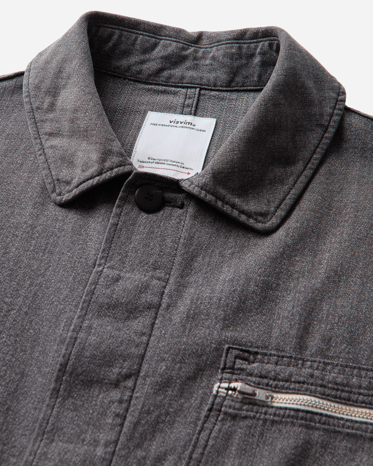 visvim Eclair Coverall Grey Coats and Jackets Jackets 0126205013019 GRY