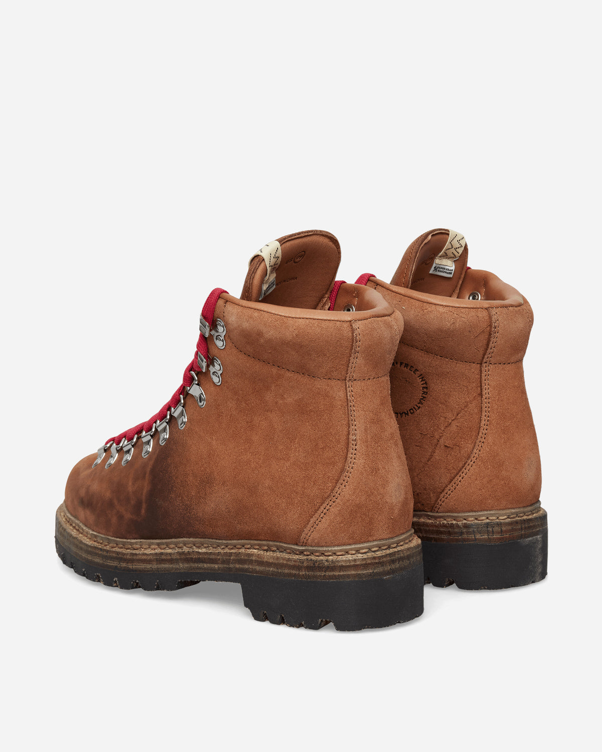 visvim Whymper Boots-Folk Brown Boots Laced Up Boots 0126102002004 1
